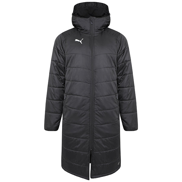 Puma Liga Sideline Bench Jacket Long in black