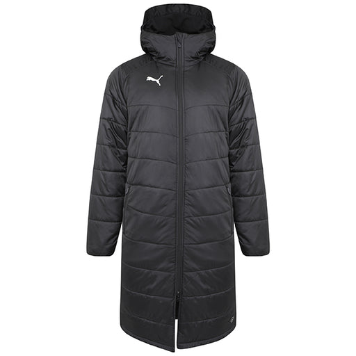 Puma Liga Sideline Bench Jacket Long in black
