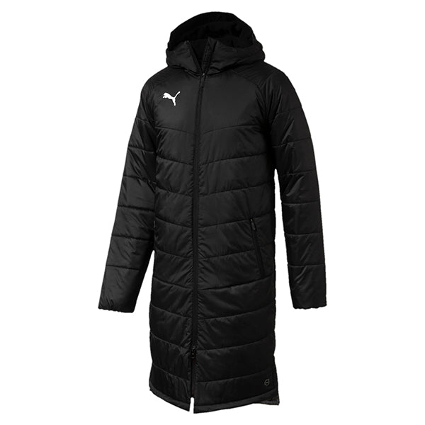 Puma Liga Sideline Bench Jacket Long in black