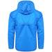 back of Puma Liga Training Rain Jacket Core in electric blue lemonade