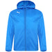 Puma Liga Training Rain Jacket Core in electric blue lemonade