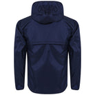 back of Puma Liga Training Rain Jacket Core in peacoat