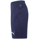 side view of Puma Liga Training Shorts in peacoat