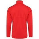 back of Puma Liga Training 1/4 Zip Top in red