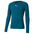 Puma Liga Long Sleeve Baselayer in deep lagoon