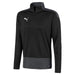 Puma Goal Training 1/4 Zip Top in Black/Asphalt