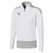 Puma Goal Training 1/4 Zip Top in White/Gray Violet
