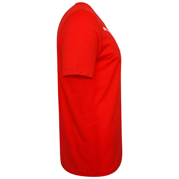 Puma TeamGOAL Casuals Tee in red