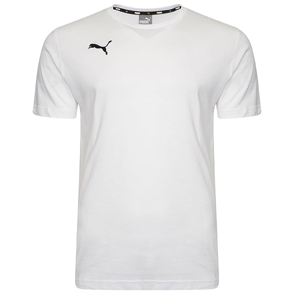 Puma TeamGOAL Casuals Tee in white