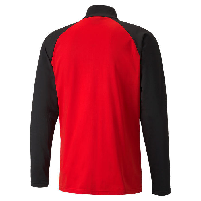 back of Puma Team Liga 25 Training Jacket in red