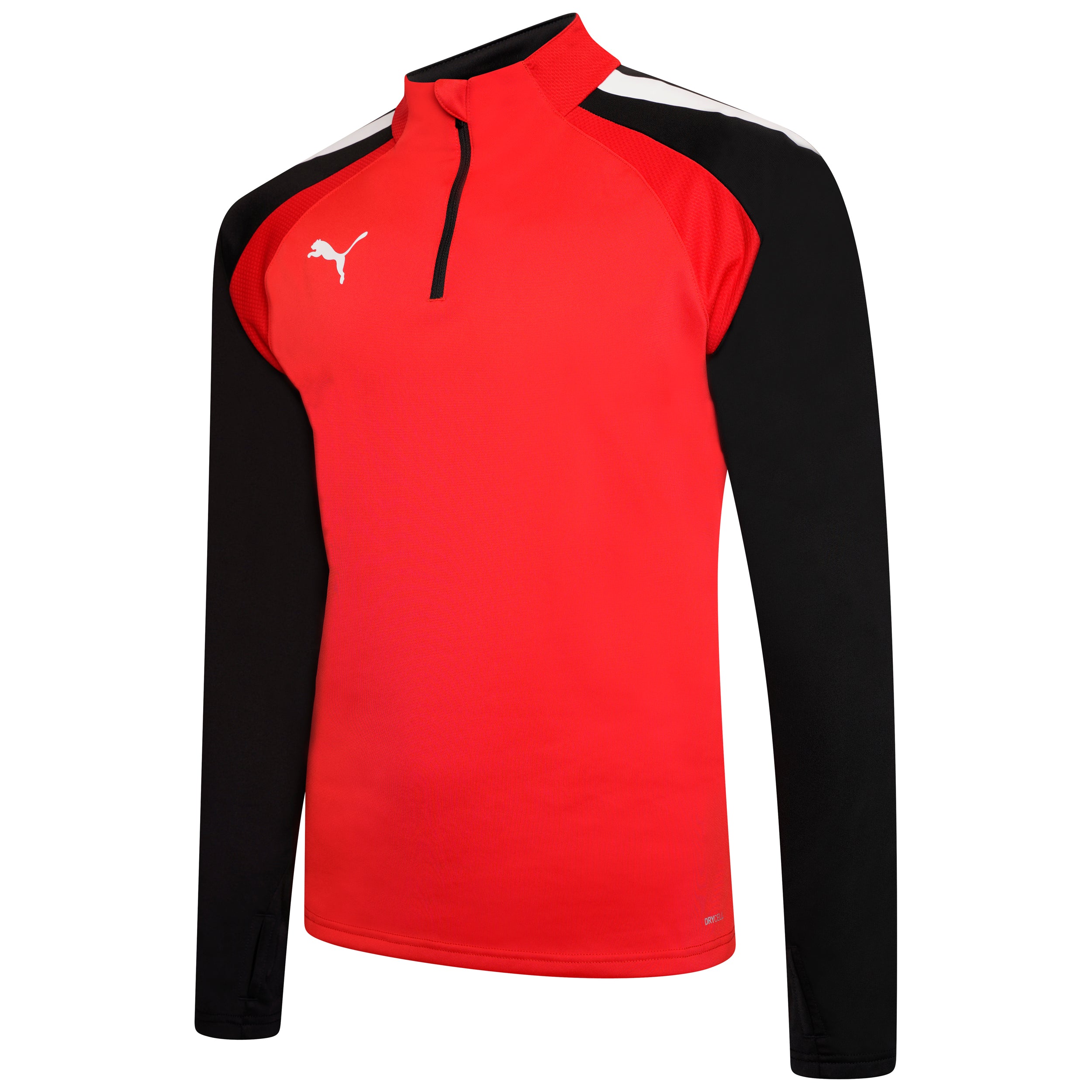 Puma Team Liga 25 Training 1/4 Zip Top in red