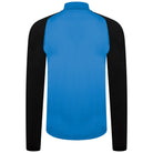 back of Puma Team Liga 25 Training 1/4 Zip in electric blue lemonade