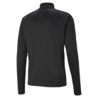back of Puma Team Liga 25 Training 1/4 Zip Top in black