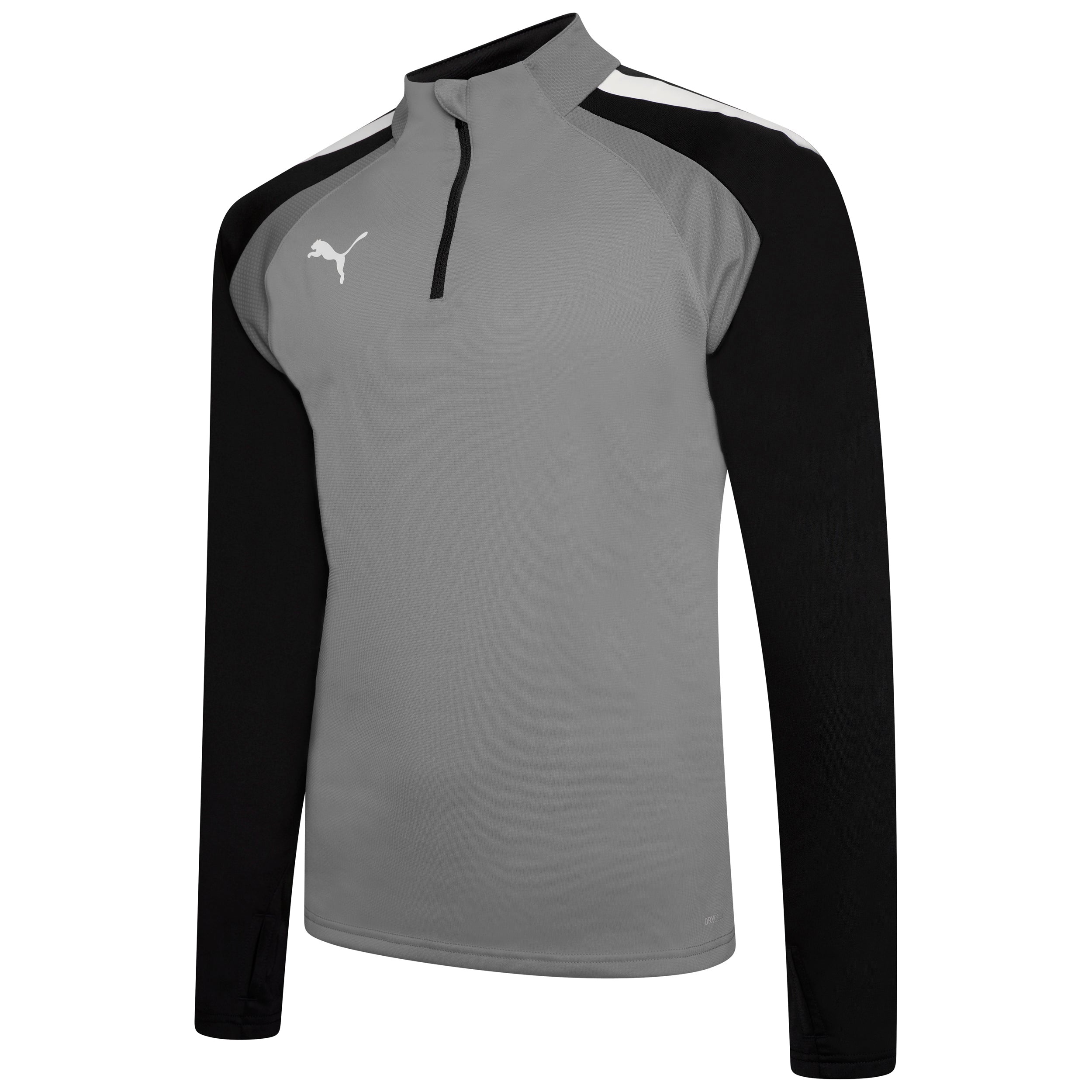 Puma Team Liga 25 Training 1/4 Zip Top in smoked pearl