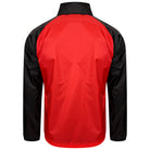 back of Puma Team Liga 25 Training All Weather Jacket in red
