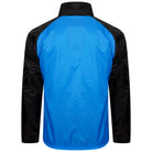 back of Puma Team Liga 25 Training All Weather Jacket in electric blue lemonade