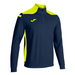 Joma Championship VI 1/4 Zip Sweatshirt in Dark Navy/Yellow Fluor