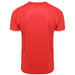 back of Puma Liga Shirt Striped in red and white