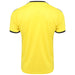 back of Puma Liga Shirt Striped in cyber yellow