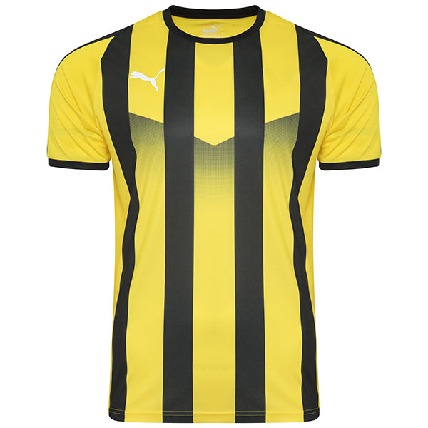 Puma Liga Shirt Striped in cyber yellow