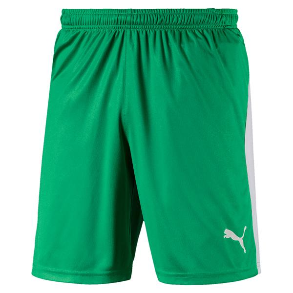 Puma Liga shorts in Bright Green-White