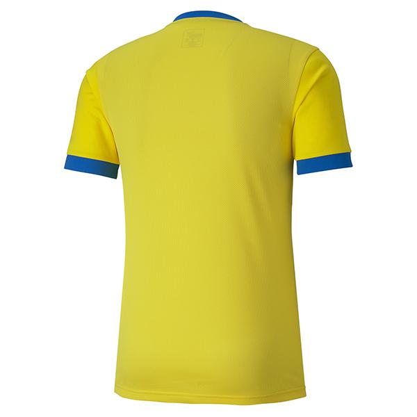 Puma Goal Shirt in Cyber Yellow/Electric Blue Lemonade