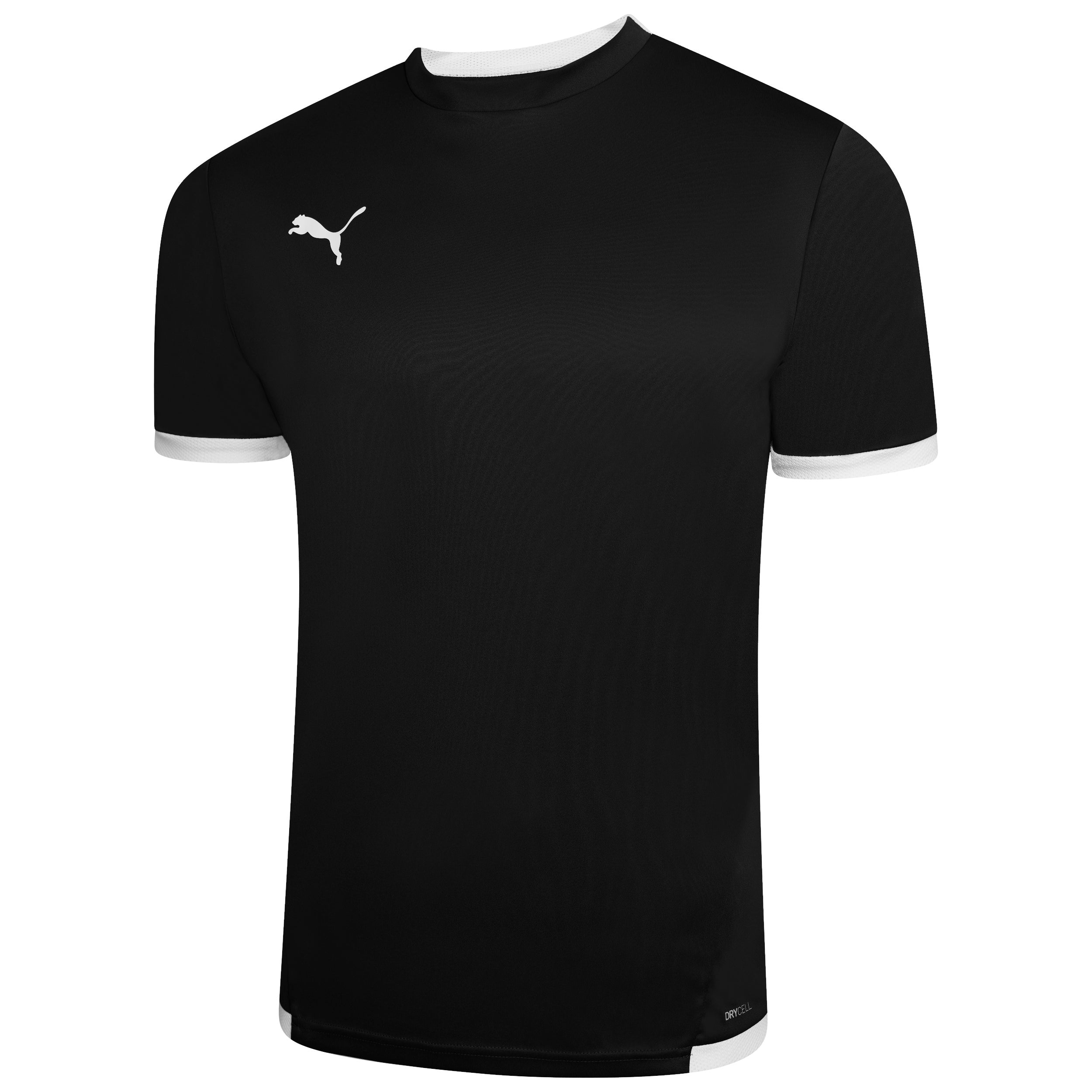 Puma Team Liga 25 Short Sleeve Shirt in black