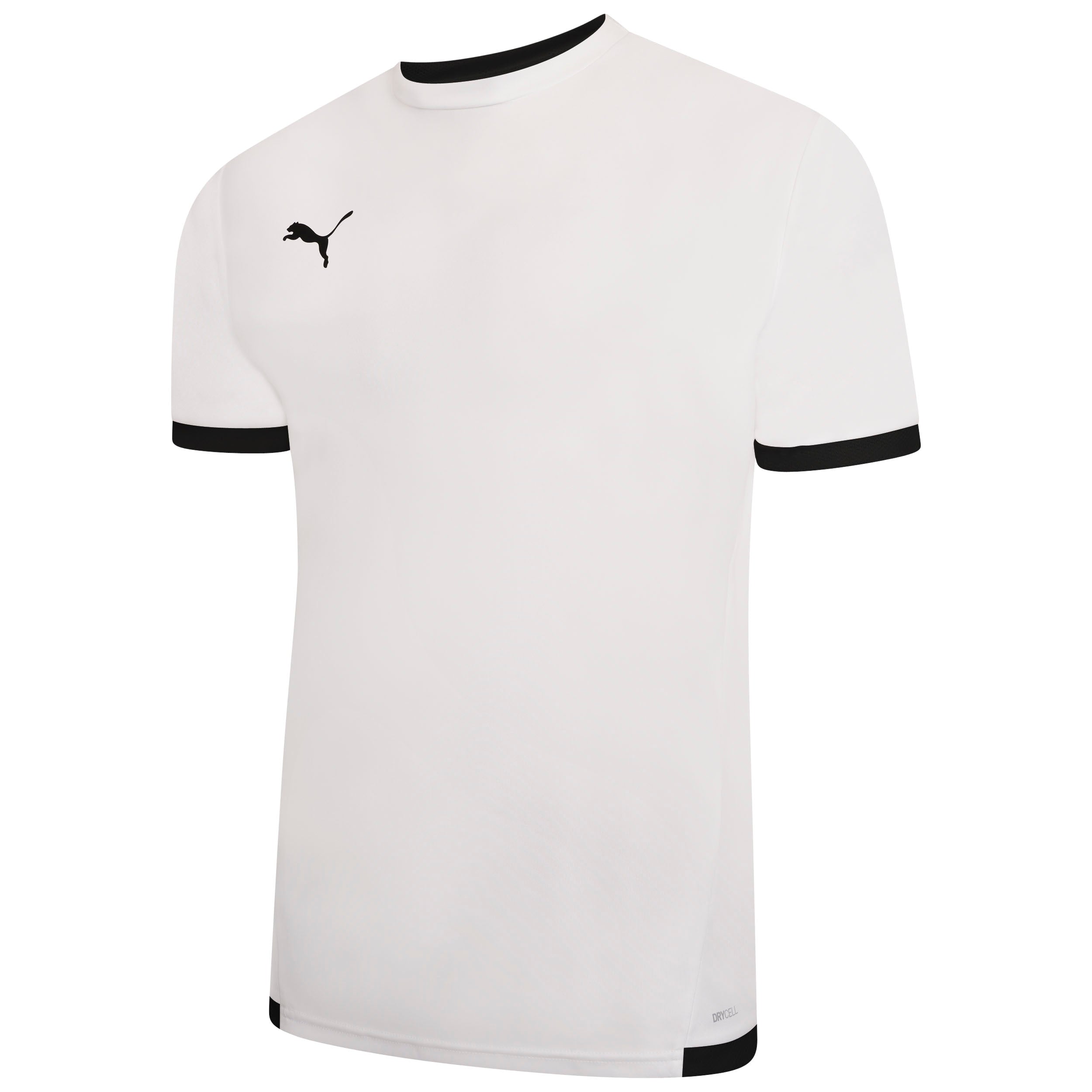 Puma Team Liga 25 Short Sleeve Shirt in white