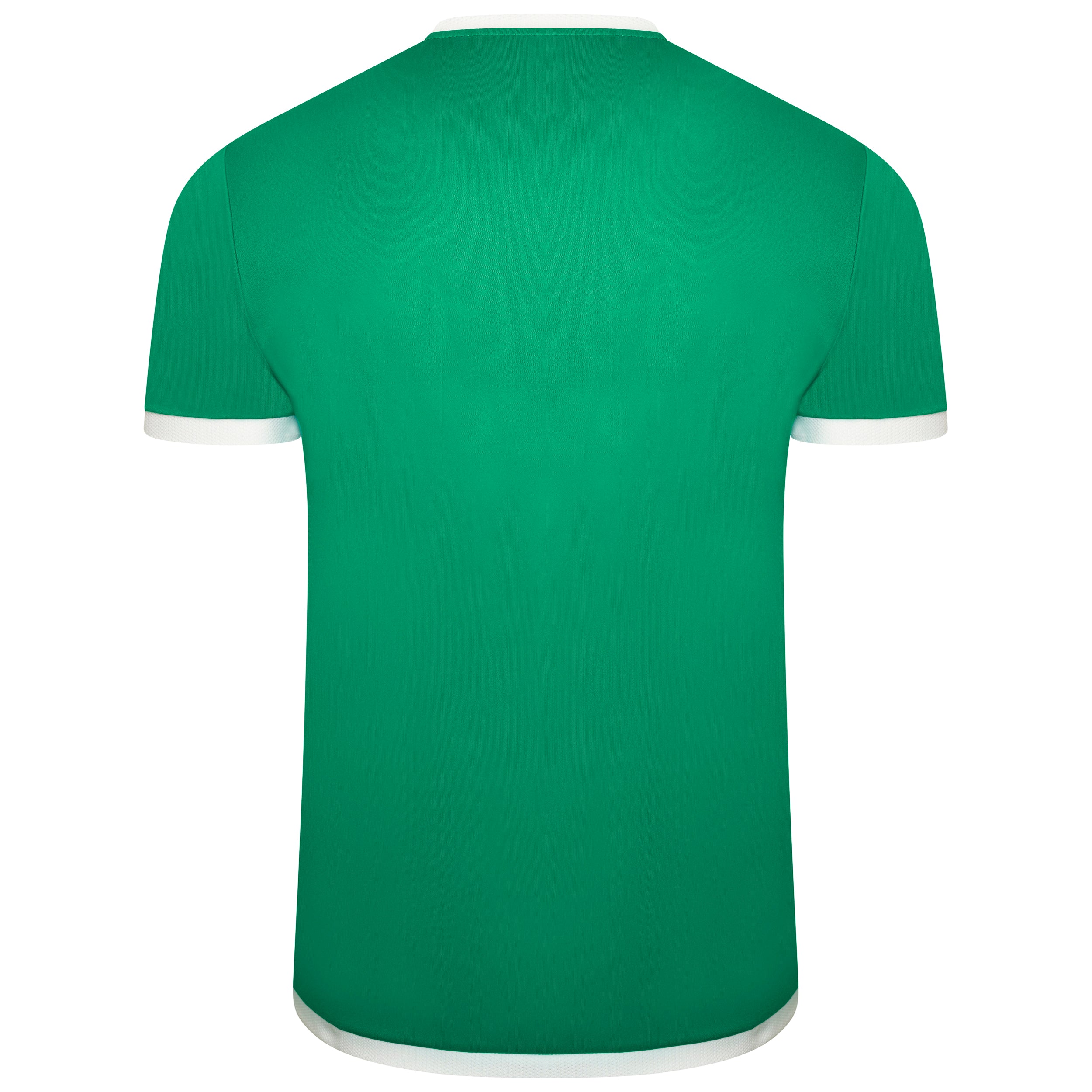 back of Puma Team Liga 25 Short Sleeve Shirt in pepper green