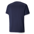 back of Puma Team Liga 25 Short Sleeve Shirt in peacoat
