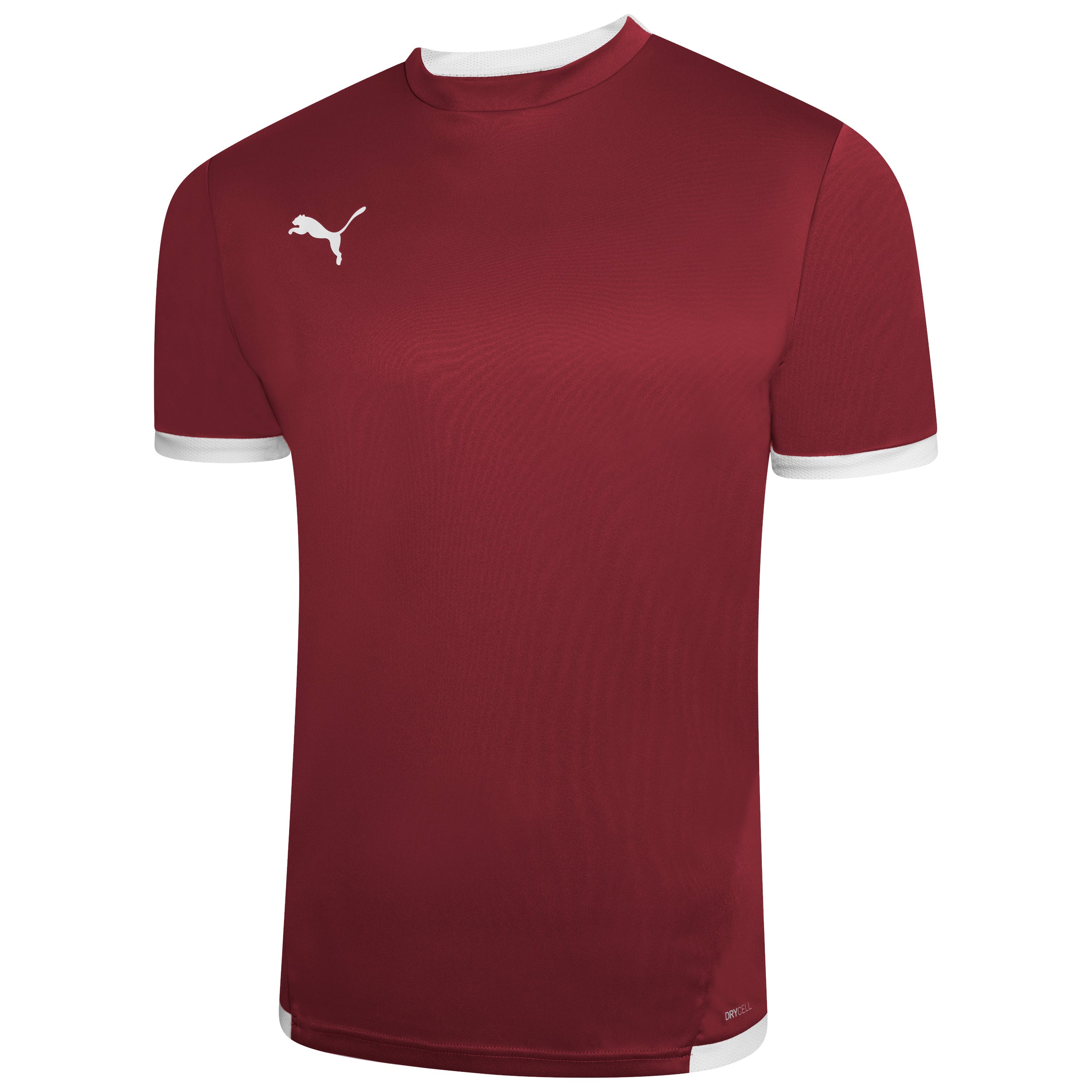 Puma Team Liga 25 Short Sleeve Shirt in cordovan