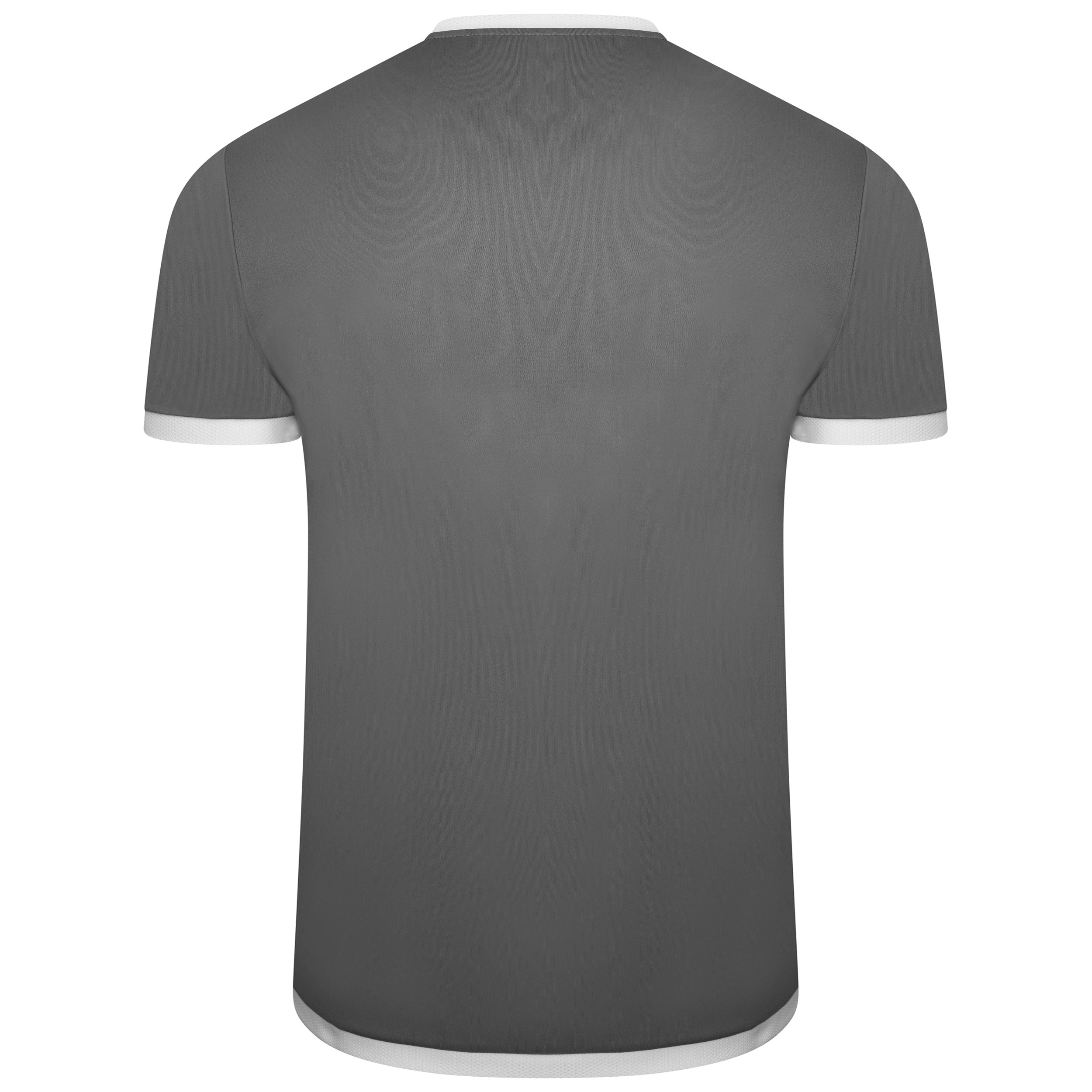 back of Puma Team Liga 25 Short Sleeve Shirt in smoked pearl