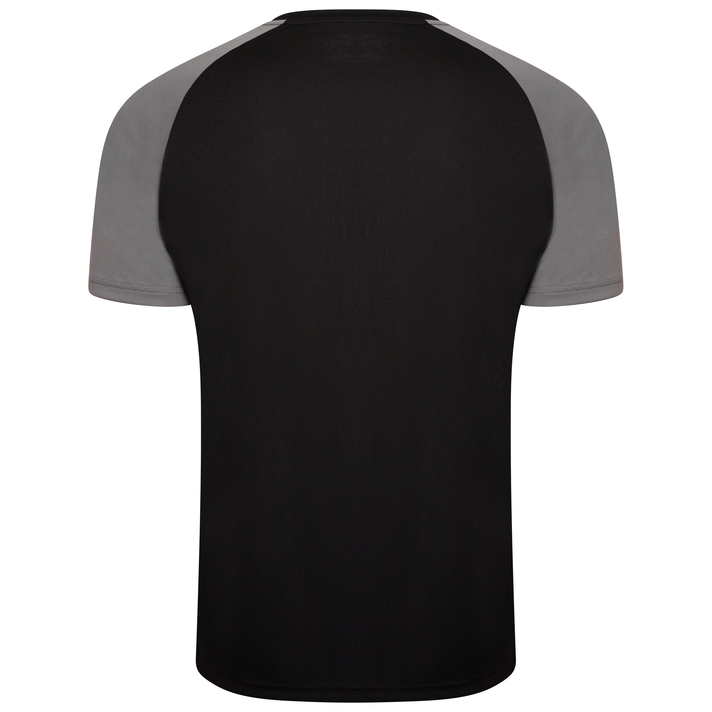 back of Puma Team Liga Pacer Short Sleeve Shirt in black