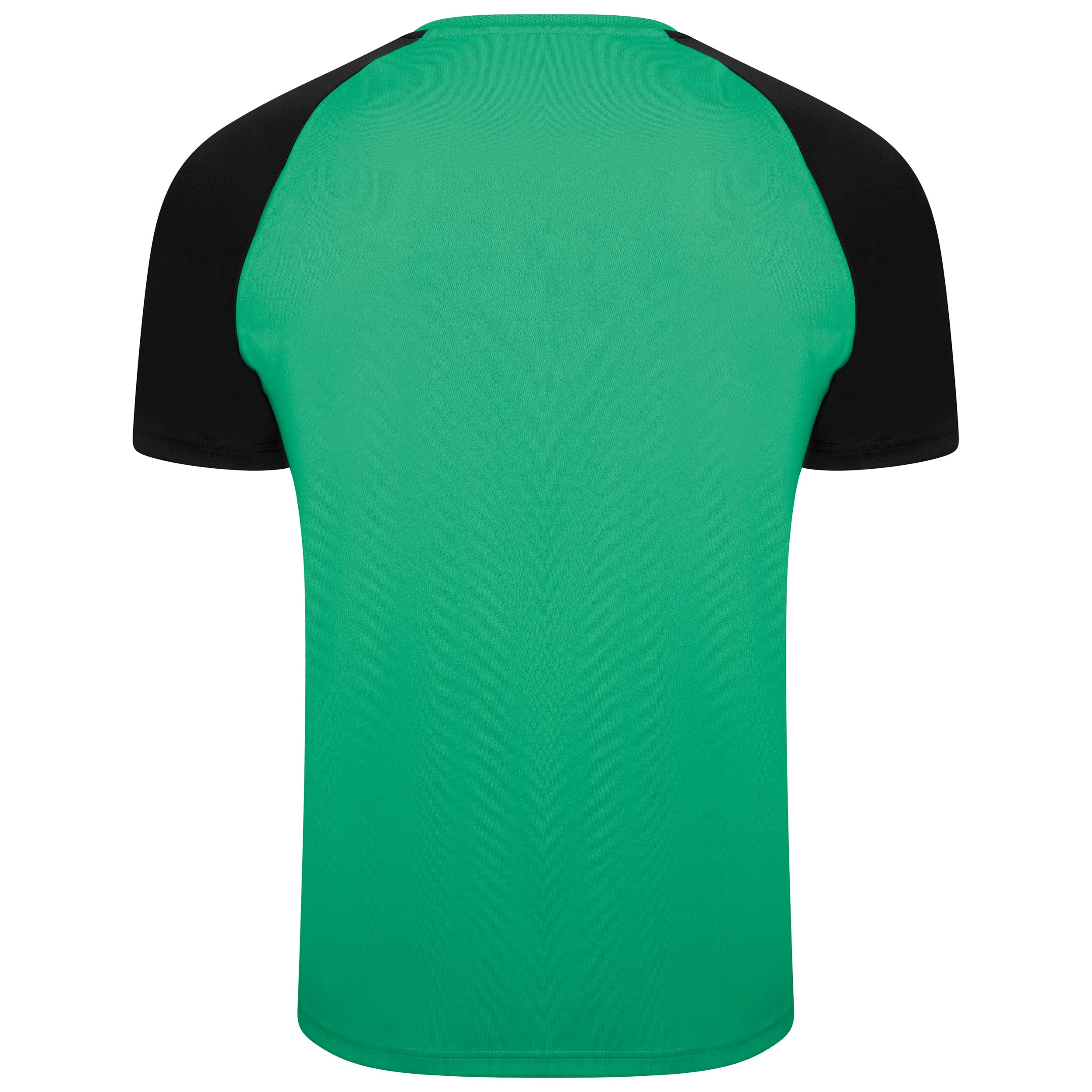 back of Puma Team Liga Pacer Short Sleeve Shirt in pepper green