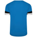 Puma Team Rise Short Sleeve Shirt in Electric Blue Lemonade/Black/White