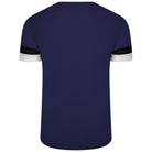 Puma Team Rise Short Sleeve Shirt in Peacoat-Black-White back