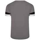 Puma Team Rise Short Sleeve Shirt in Smoked Pearl/Black/White