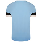Puma Team Rise Short Sleeve Shirt in Team Light Blue/Black/White