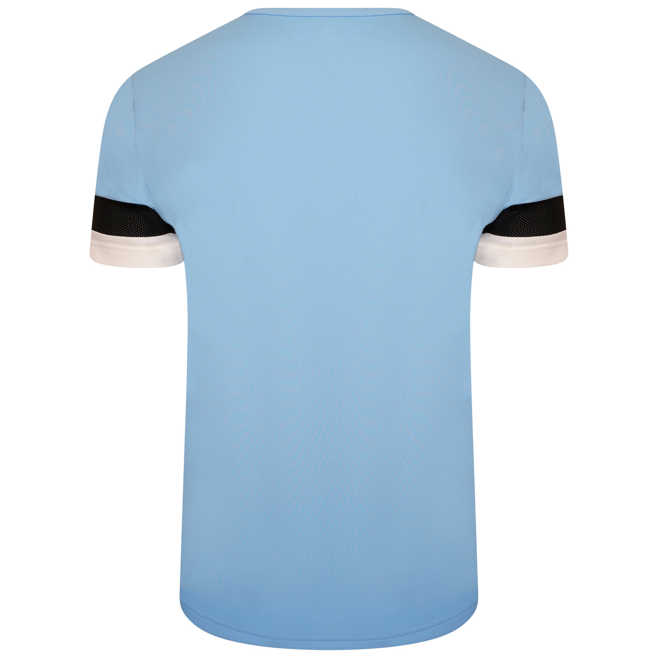 Puma Team Rise Short Sleeve Shirt in Team Light Blue/Black/White
