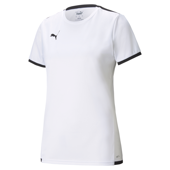 Puma Team Liga 25 Short Sleeve Shirt Womens in white