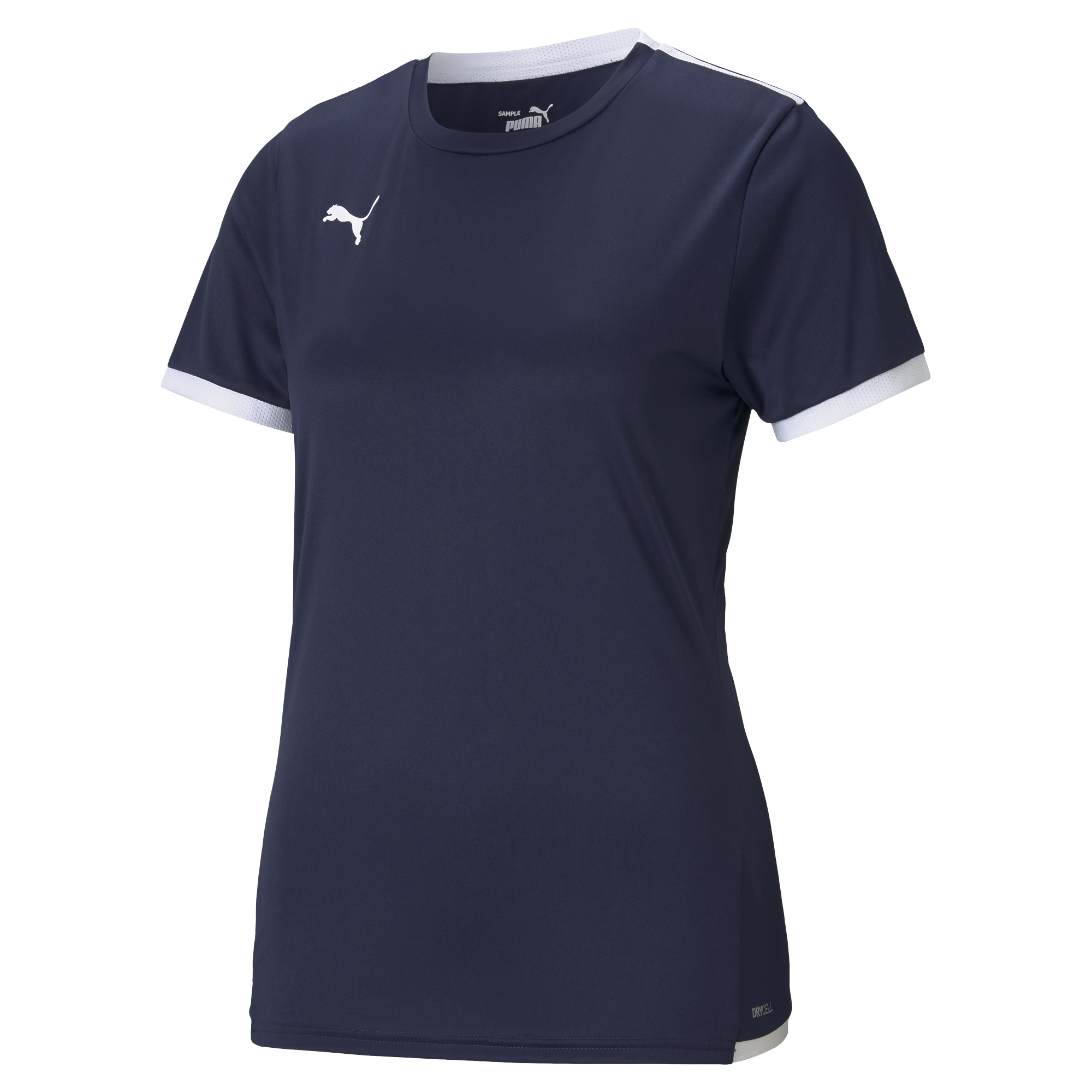 Puma Team Liga 25 Short Sleeve Shirt Womens in peacoat