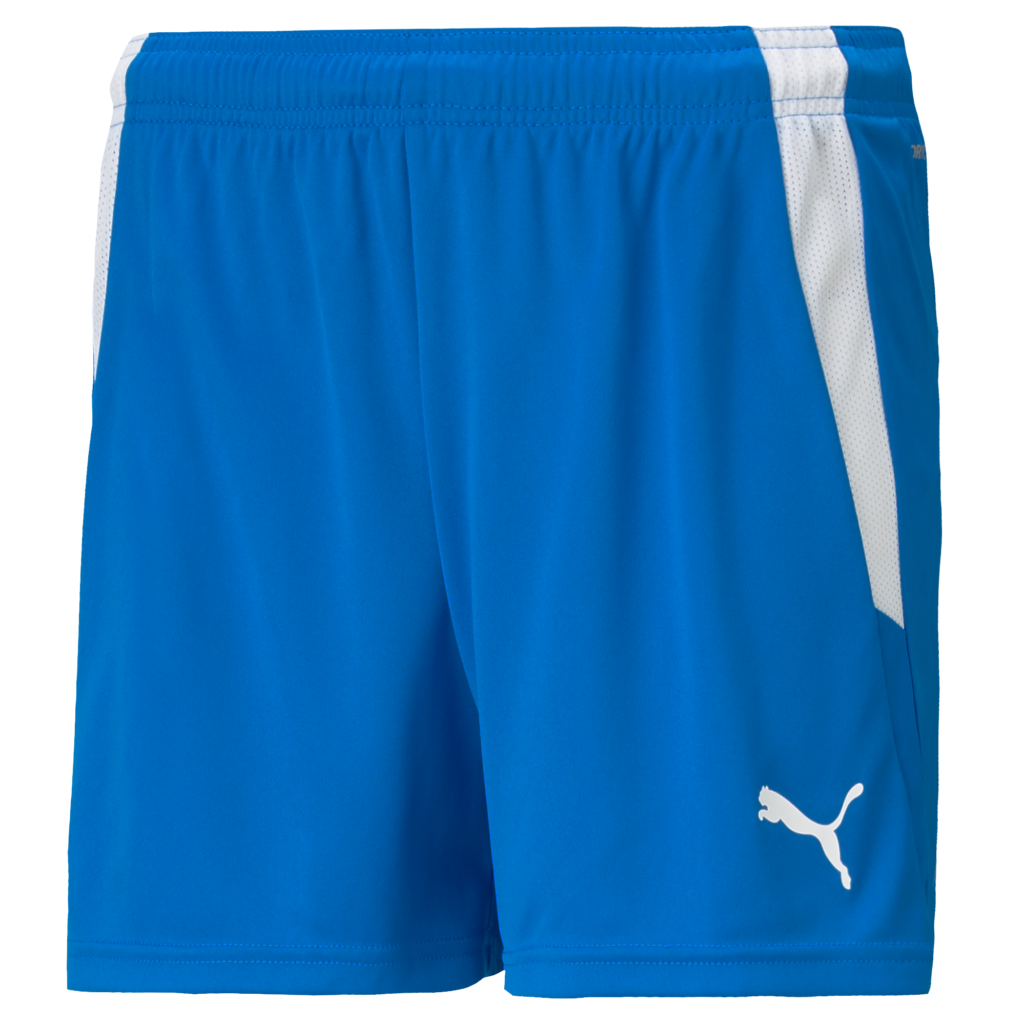 Puma Team Liga 25 Shorts Womens in electric blue lemonade