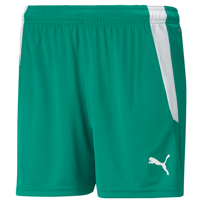 Puma Team Liga 25 Shorts Womens in pepper green