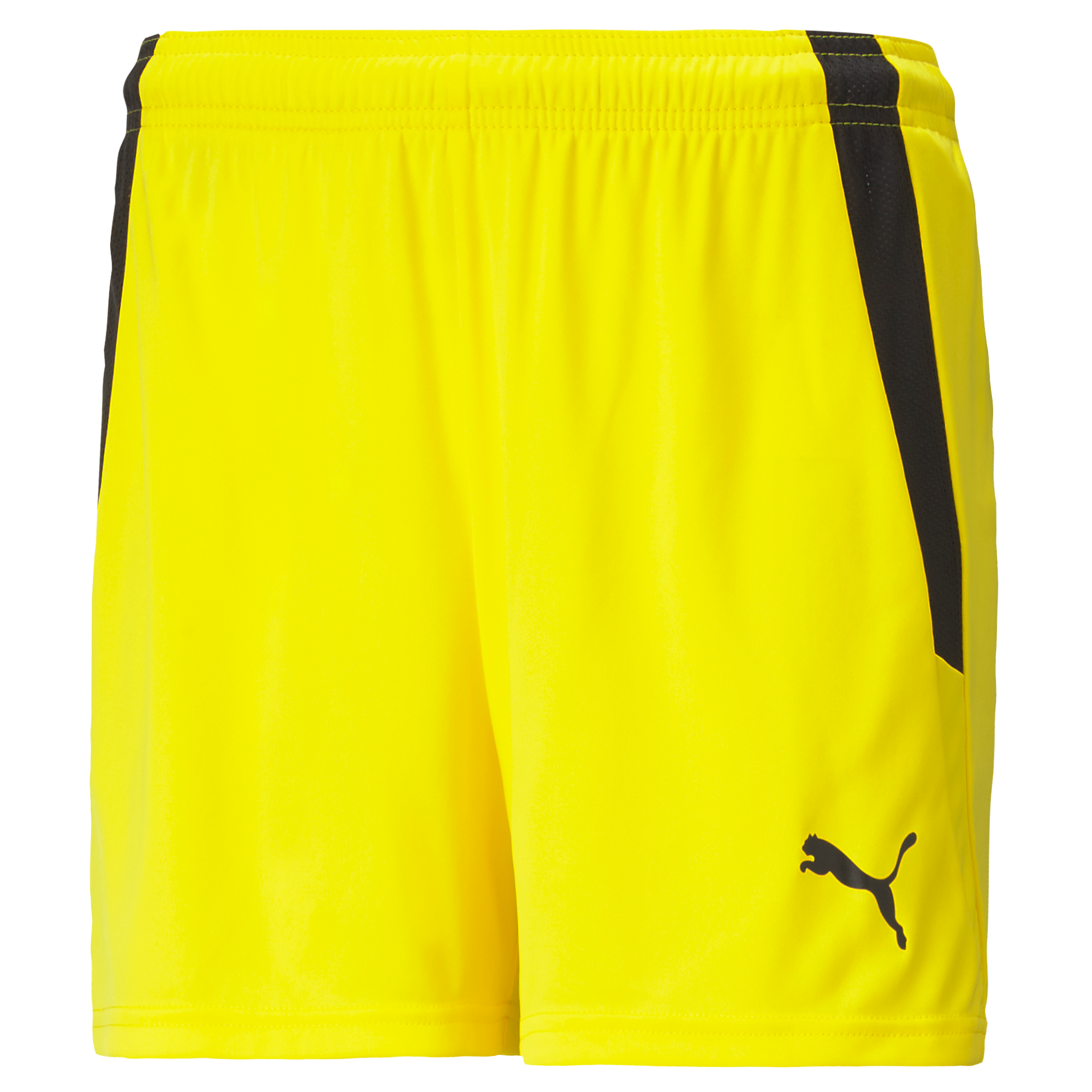 Puma Team Liga 25 Shorts Womens in cyber yellow