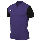 Nike Dri-FIT Trophy V Short Sleeve Shirt in court purple/black