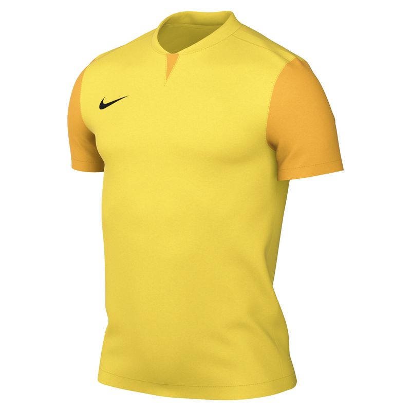 Nike Dri-FIT Trophy V Short Sleeve Shirt in tour yellow/university gold