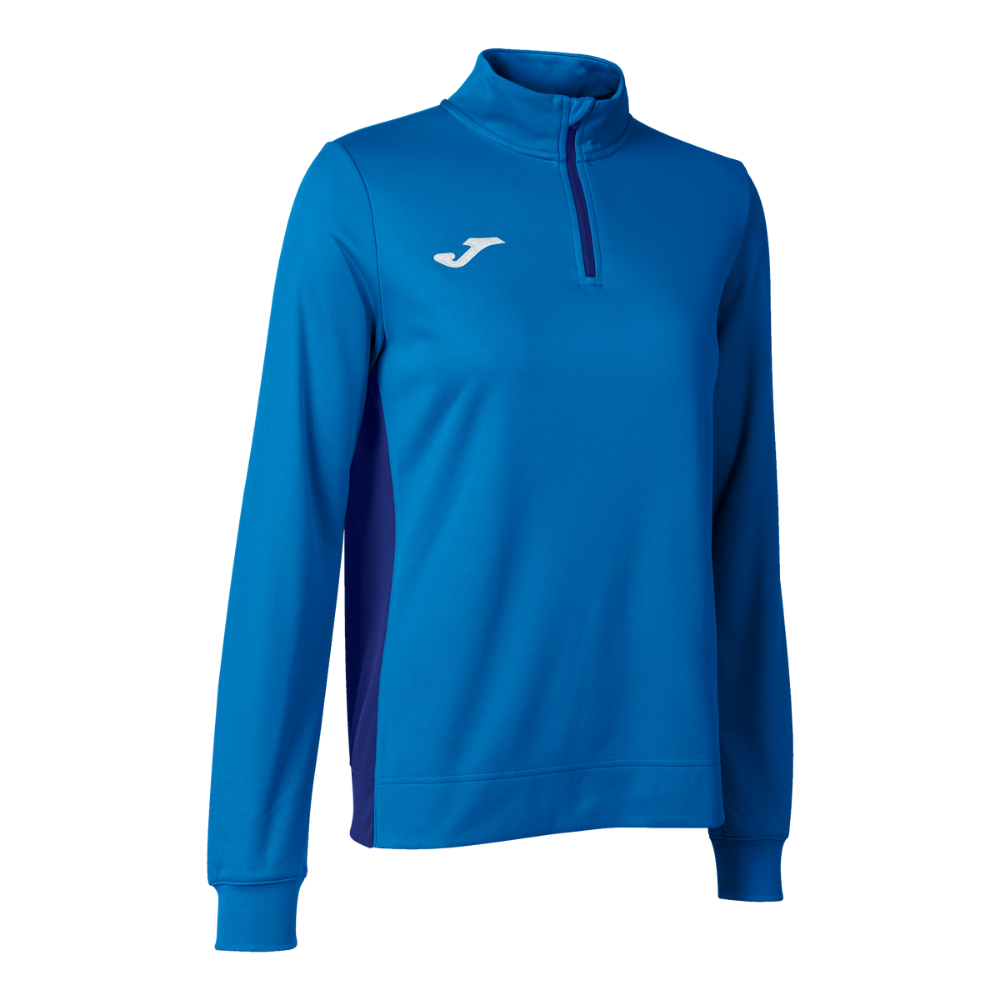 Joma Winner II 1/4 Zip Sweatshirt Women's in royal blue