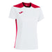 Joma Championship VI Short Sleeve Shirt Women's in White/Red