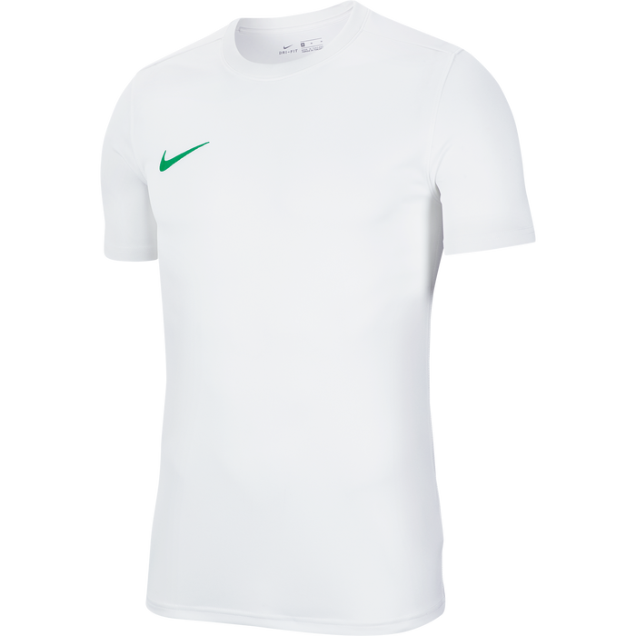 Nike Park VII Shirt Short Sleeve in White/Pine Green