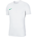Nike Park VII Shirt Short Sleeve in White/Pine Green